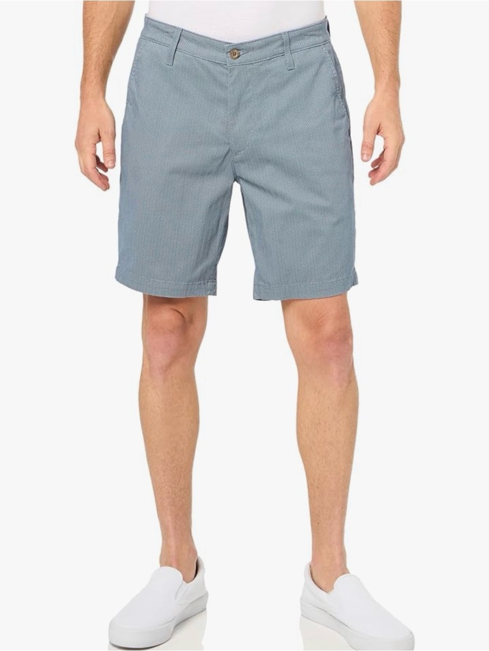 AG Adriano Goldschmied Wanderer Slim Chino Shorts Blue Grey Men’s 32 Heritage